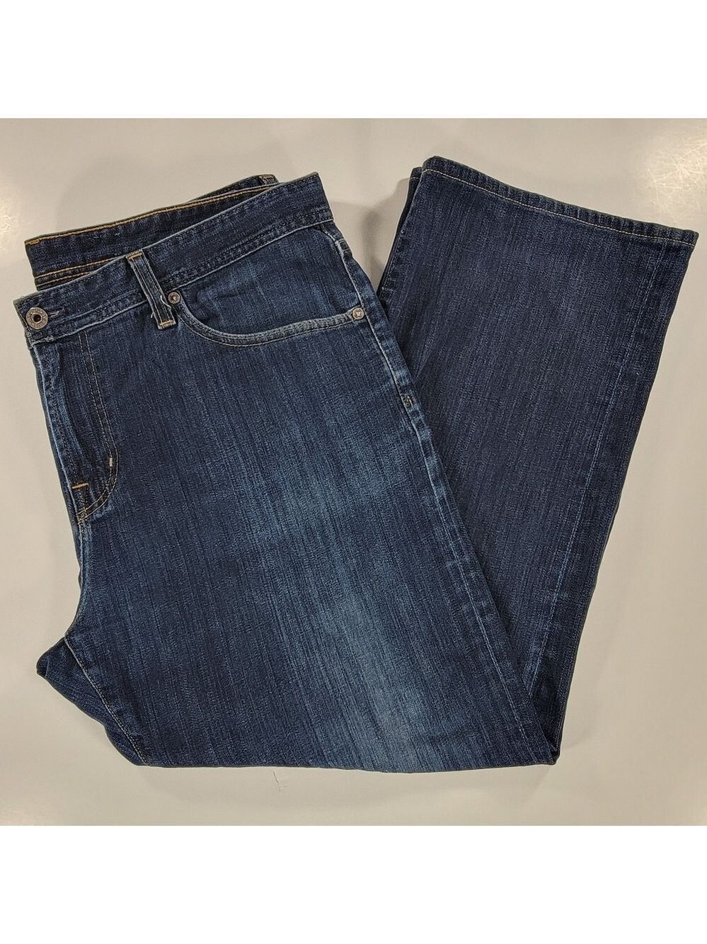 AG Adriano Goldschmied Blue Jeans 40x27 Mens The Protege Denim Stretch Straight